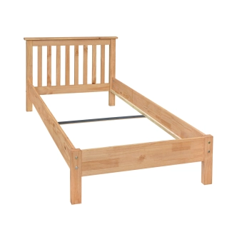 Postel DWAYNE 90x200 cm, vosk 