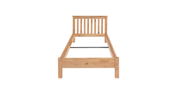 Postel DWAYNE 90x200 cm, vosk 