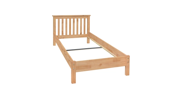 Postel DWAYNE 90x200 cm, vosk 