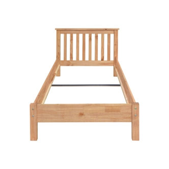 Postel DWAYNE 90x200 cm, vosk 