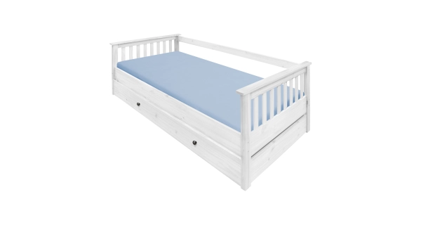 Postel DWAYNE, bílý lak 