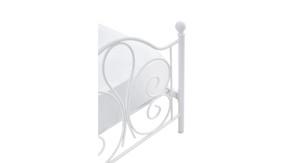 Postel GARTHA 90x200 cm, bílá