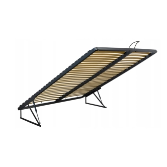 Postel IPPOLITO 140x200 cm, dub hickory