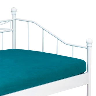 Postel jednolůžková GRANNY 90x200 cm, bílý mat