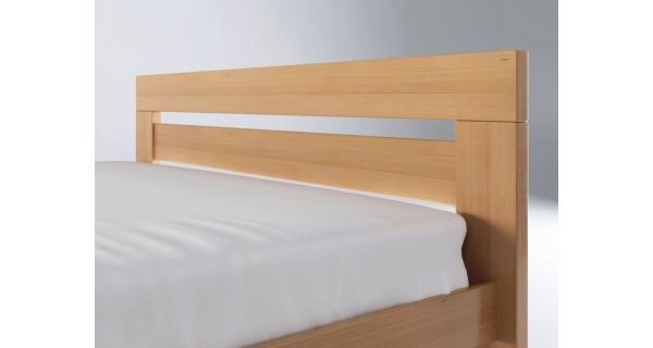 Postel KEPLER 160, masiv buk/barva buk