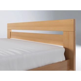 Postel KEPLER 180, masiv buk/barva buk