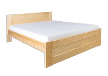 Postel LAGRAVE, 180x200, masiv borovice, moření: ...