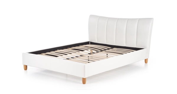 Postel LUTINE 160x200, bílá