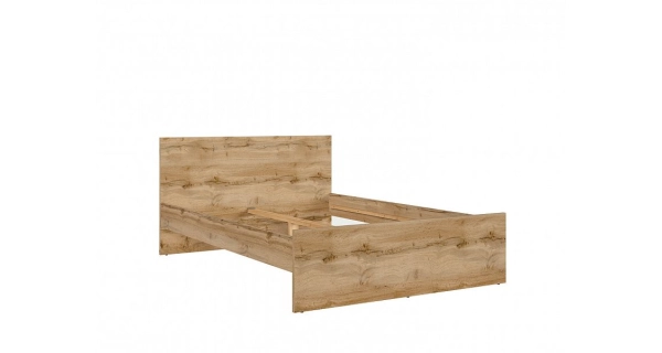 Postel MOCHO 140x200 cm, dub wotan