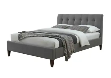 Postel PIGOTT, šedá/ořech