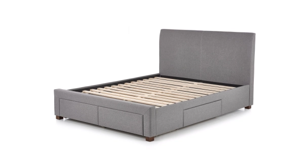 Postel RONSARD 160x200 cm, šedá