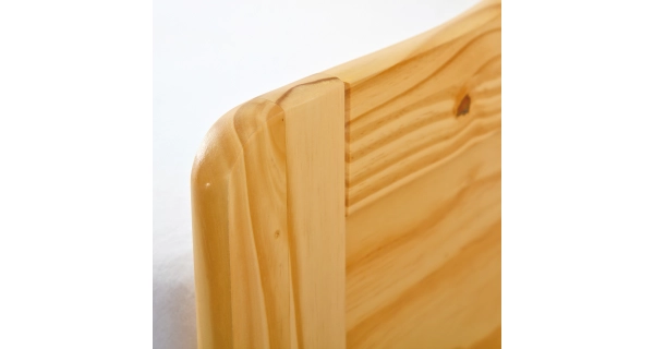 Postel s přistýlkou OLEON 90x200 s rošty, lakovaný borovicový masiv