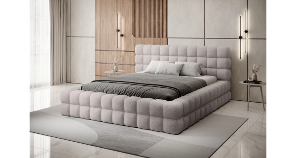 Postel SWINDER 140x200 cm, béžová