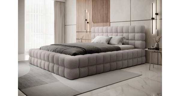 Postel SWINDER 140x200 cm, béžová