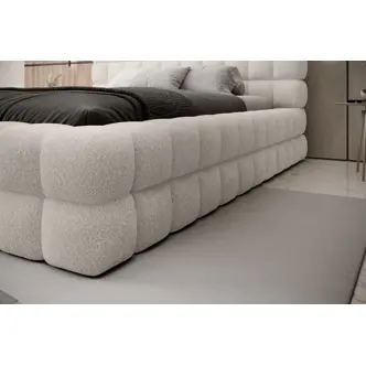 Postel SWINDER 140x200 cm, bílá