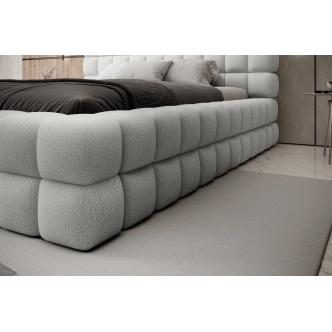 Postel SWINDER 140x200 cm, krémová