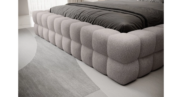 Postel SWINDER 160x200 cm, béžová