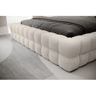 Postel SWINDER 160x200 cm, bílá