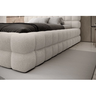 Postel SWINDER 160x200 cm, bílá