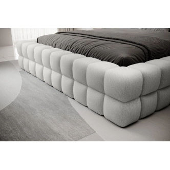 Postel SWINDER 160x200 cm, krémová