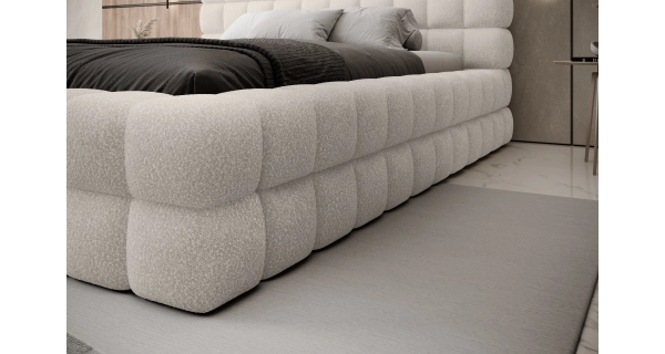 Postel SWINDER 180x200 cm, bílá