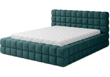 Postel SWINDER 180x200 cm, petrolejová