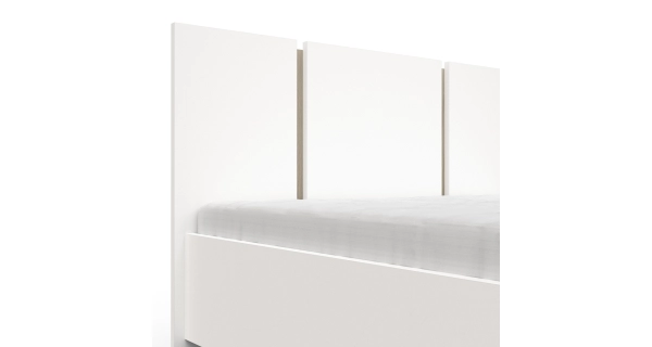 Postel TODY 90x190/200 cm, bílá/dub kronberg