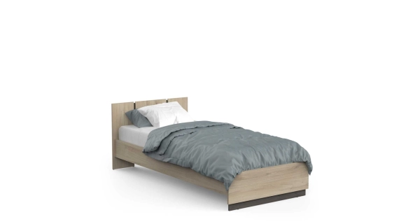 Postel TODY 90x190/200 cm, dub kronberg/dub waterford