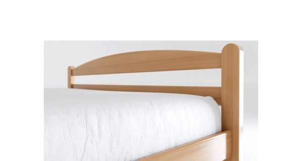 Postel TYCHO 160, masiv buk/barva buk