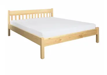 Postel VEVE, 160x200, masiv borovice, moření: ...