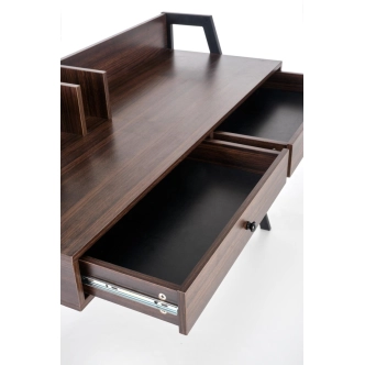 Pracovní stůl BITTI, ořech/černý