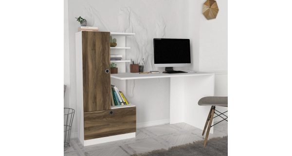 Pracovní stůl WALSH, bílý