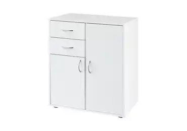 Prádelník ABAJO, bílý