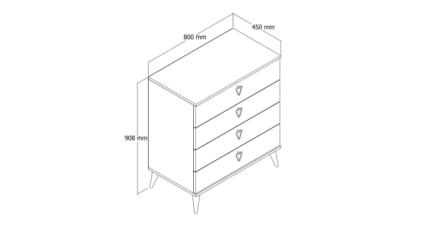 Prádelník DATURA, vlašský ořech