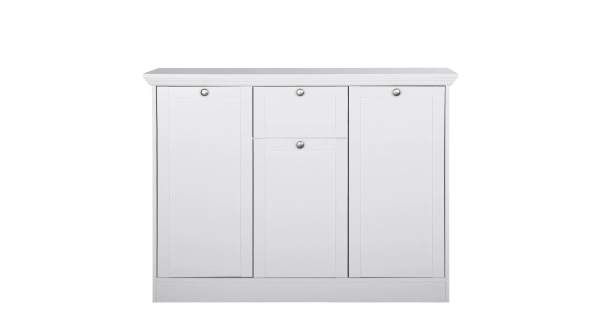 Prádelník HUNGABEE 3D1S, bílý