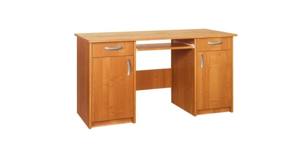 Praktický PC stůl SAGRARIO, olše, 5 let záruka