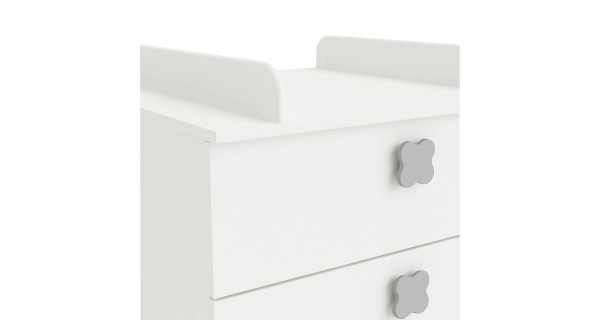 Přebalovací komoda OLMEDO, bílá mat