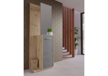 Předsíň ANOREK, dub artisan/šedá