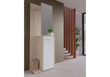 Předsíň ANOREK, dub sonoma/bílá