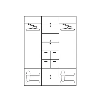 Předsíň CHIRAWA 150, olše