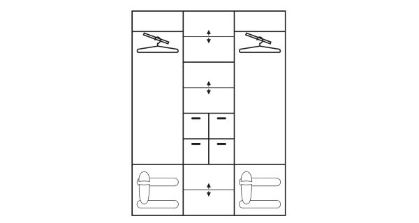 Předsíň CHIRAWA 150, olše