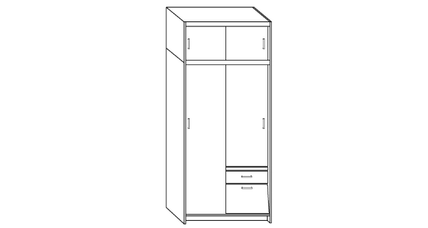 Předsíň DUMAS I, olše, 5 let záruka