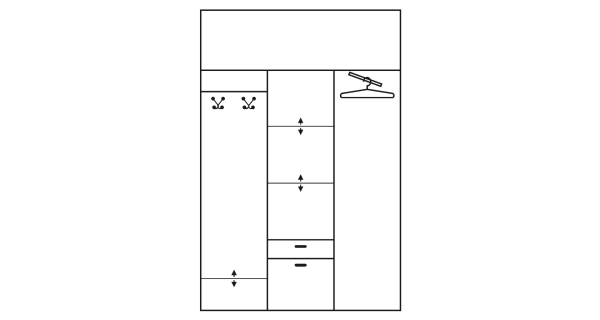 Předsíň DUMAS II, olše, 5 let záruka