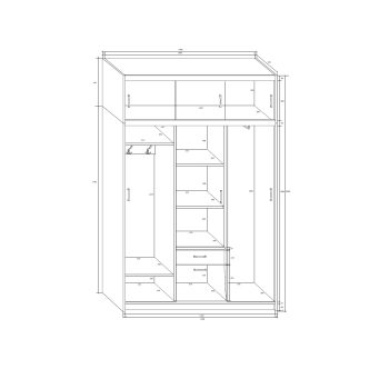 Předsíň DUMAS II, olše