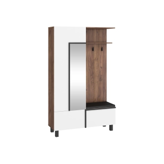 Předsíň DZENGAL 6, craft tobaco/bílá, 5 let záruka