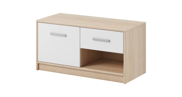 Předsíň GORGO, dub sonoma/bílá