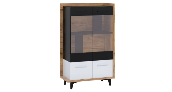 Předsíň KNUT 6, craft zlatý/bílá/černá, 5 let záruka