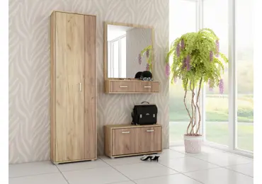 Předsíň MAFFRA, craft zlatý/craft tobaco