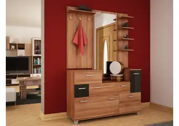 Předsíň NALISE, švestka wallis/černý lesk