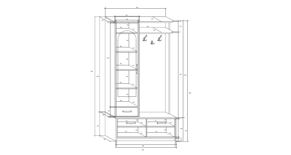 Předsíň PROSTON I, olše, 5 let záruka